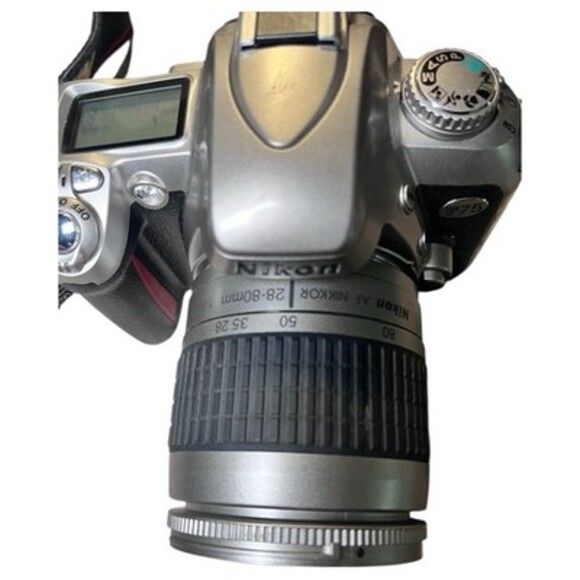 Nikon F75 35mm Film SLR Camera & AF Nikkor 28-80mm 1:3.3-5.6G Lens - Picture 7 of 16